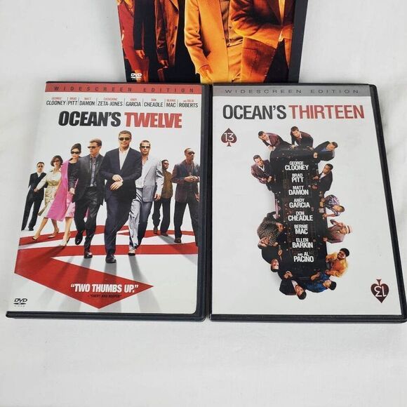 Ocean's Eleven, 12, 13 DVD Movie Bundle - Picture 2 of 8